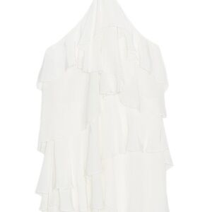 Zara White Layered Dress
